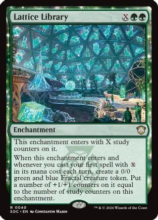 Lattice Library |  (040) [Commander: Secrets of Strixhaven]