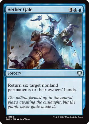 Aether Gale |  (186) [Commander: Secrets of Strixhaven]
