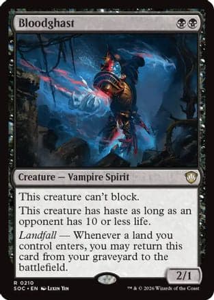 Bloodghast |  (210) [Commander: Secrets of Strixhaven]