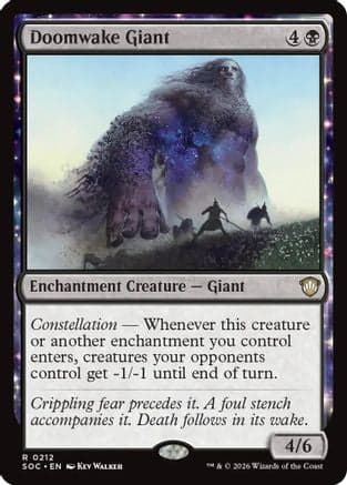 Doomwake Giant |  (212) [Commander: Secrets of Strixhaven]