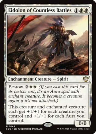 Eidolon of Countless Battles |  (144) [Commander: Secrets of Strixhaven]