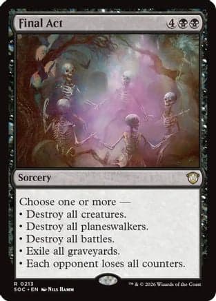 Final Act |  (213) [Commander: Secrets of Strixhaven]