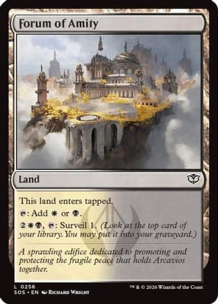 Forum of Amity |  Foil (256) [Secrets of Strixhaven]