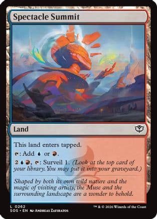 Spectacle Summit |  Foil (262) [Secrets of Strixhaven]