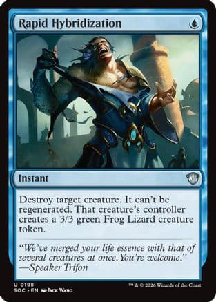 Rapid Hybridization |  (198) [Commander: Secrets of Strixhaven]