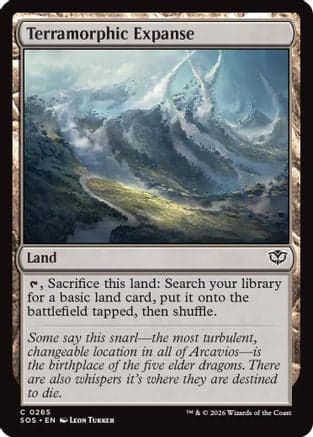 Terramorphic Expanse |  Foil (265) [Secrets of Strixhaven]