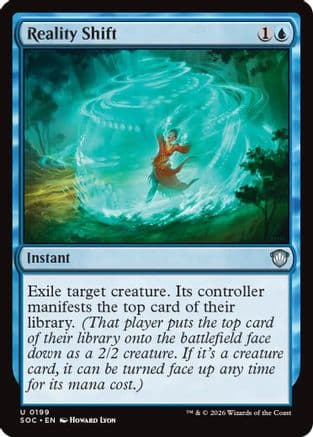 Reality Shift |  (199) [Commander: Secrets of Strixhaven]