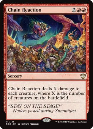 Chain Reaction |  (121) [Commander: Secrets of Strixhaven]