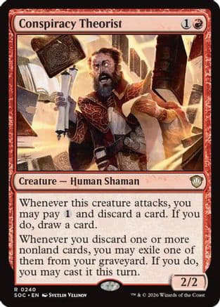 Conspiracy Theorist |  (240) [Commander: Secrets of Strixhaven]