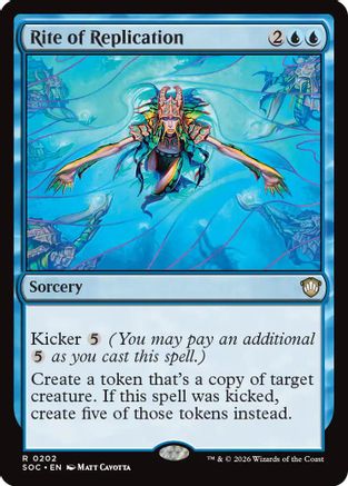 Rite of Replication |  (202) [Commander: Secrets of Strixhaven]