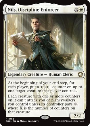 Nils, Discipline Enforcer |  (158) [Commander: Secrets of Strixhaven]