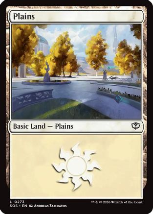Plains (0273) |  (273) [Secrets of Strixhaven]