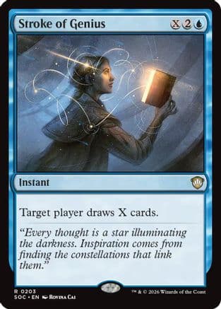Stroke of Genius |  (203) [Commander: Secrets of Strixhaven]