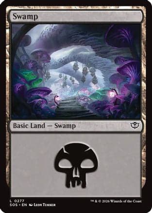 Swamp (0277) |  (277) [Secrets of Strixhaven]