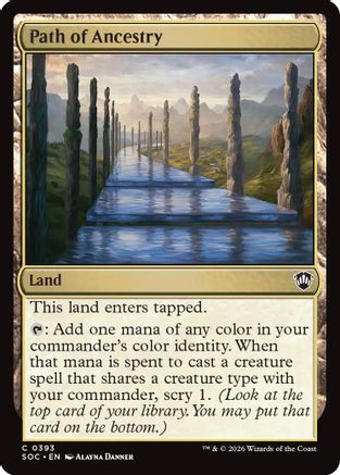 Path of Ancestry |  (393) [Commander: Secrets of Strixhaven]