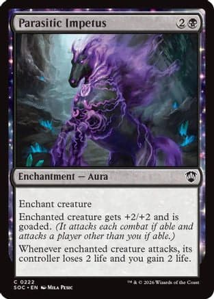 Parasitic Impetus |  (222) [Commander: Secrets of Strixhaven]