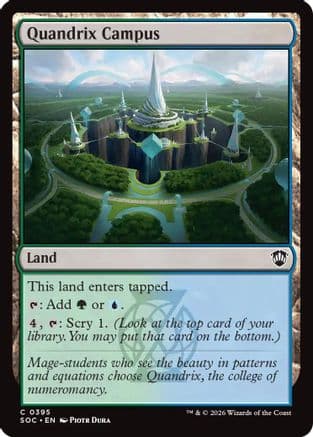 Quandrix Campus |  (395) [Commander: Secrets of Strixhaven]
