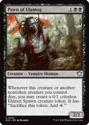 Pawn of Ulamog |  (223) [Commander: Secrets of Strixhaven]