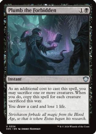 Plumb the Forbidden |  (224) [Commander: Secrets of Strixhaven]
