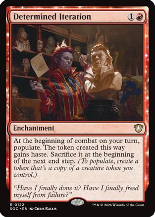 Determined Iteration |  (122) [Commander: Secrets of Strixhaven]