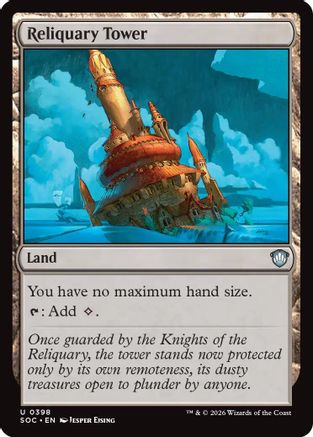Reliquary Tower |  (398) [Commander: Secrets of Strixhaven]