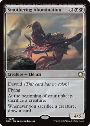 Smothering Abomination |  (226) [Commander: Secrets of Strixhaven]