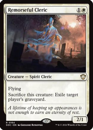 Remorseful Cleric |  (164) [Commander: Secrets of Strixhaven]