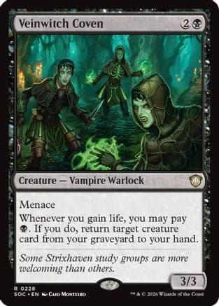 Veinwitch Coven |  (228) [Commander: Secrets of Strixhaven]