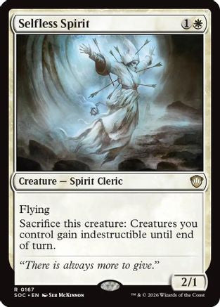 Selfless Spirit |  (167) [Commander: Secrets of Strixhaven]