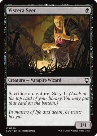 Viscera Seer |  (229) [Commander: Secrets of Strixhaven]