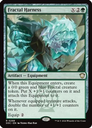 Fractal Harness |  (268) [Commander: Secrets of Strixhaven]