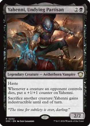 Yahenni, Undying Partisan |  (232) [Commander: Secrets of Strixhaven]