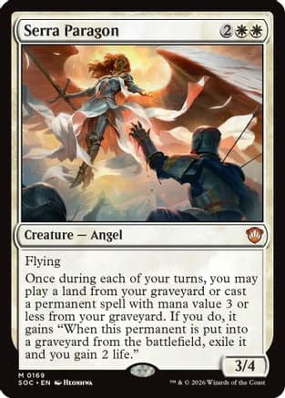 Serra Paragon |  (169) [Commander: Secrets of Strixhaven]