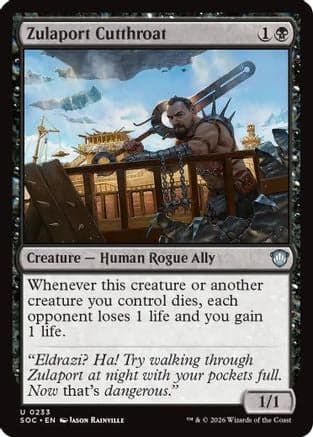 Zulaport Cutthroat |  (233) [Commander: Secrets of Strixhaven]