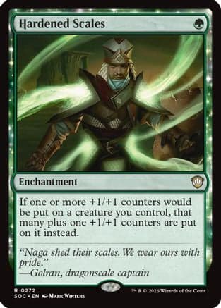 Hardened Scales |  (272) [Commander: Secrets of Strixhaven]