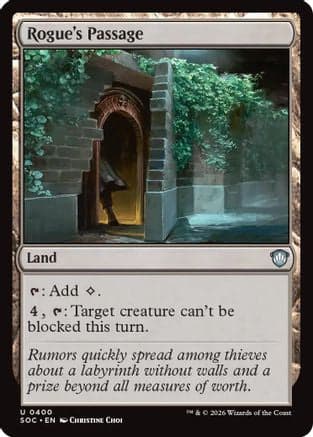 Rogue's Passage |  (400) [Commander: Secrets of Strixhaven]