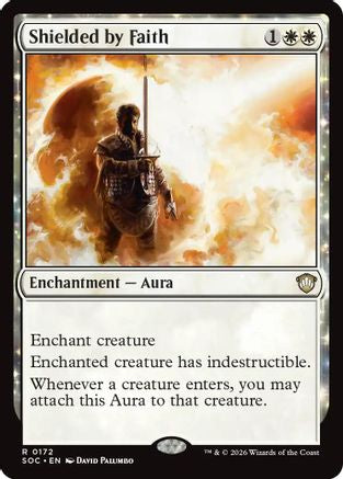 Shielded by Faith |  (172) [Commander: Secrets of Strixhaven]
