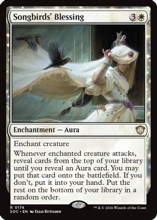 Songbirds' Blessing |  (174) [Commander: Secrets of Strixhaven]