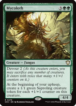 Mycoloth |  (276) [Commander: Secrets of Strixhaven]