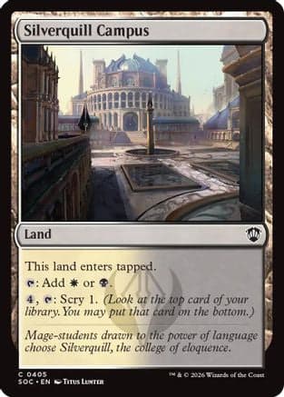 Silverquill Campus |  (405) [Commander: Secrets of Strixhaven]