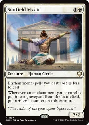 Starfield Mystic |  (177) [Commander: Secrets of Strixhaven]