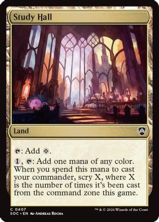 Study Hall |  (407) [Commander: Secrets of Strixhaven]