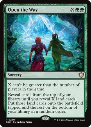 Open the Way |  (280) [Commander: Secrets of Strixhaven]