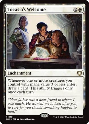 Tocasia's Welcome |  (181) [Commander: Secrets of Strixhaven]