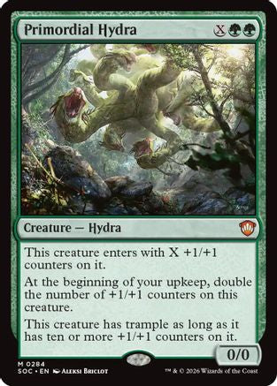 Primordial Hydra |  (284) [Commander: Secrets of Strixhaven]