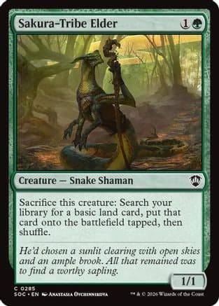 Sakura-Tribe Elder |  (285) [Commander: Secrets of Strixhaven]