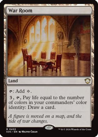 War Room |  (422) [Commander: Secrets of Strixhaven]