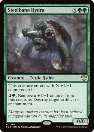 Steelbane Hydra |  (288) [Commander: Secrets of Strixhaven]