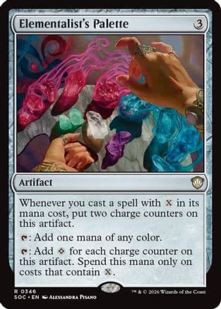 Elementalist's Palette |  (346) [Commander: Secrets of Strixhaven]
