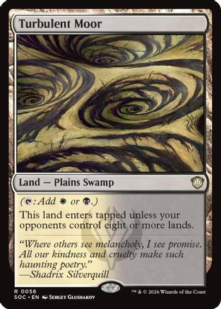Turbulent Moor |  (056) [Commander: Secrets of Strixhaven]